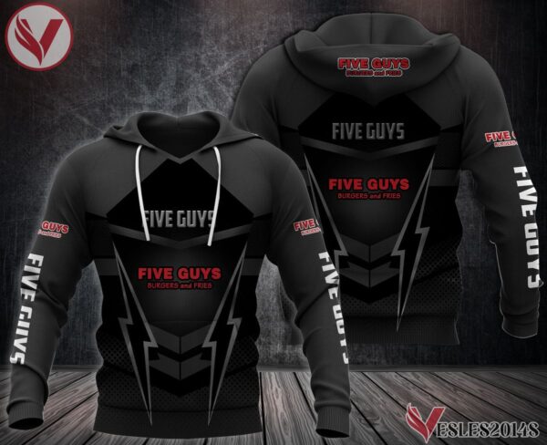 Five Guys Uniform Custom Clothes Style 3, Unique Gifts For Employee - Vesles2014s