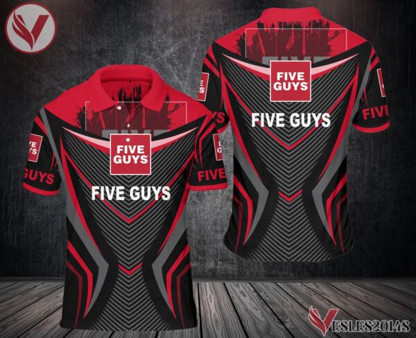 Five Guys Uniform Custom Clothes, Unique Gifts For Employee - Vesles2014s 2