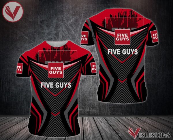 Five Guys Uniform Custom Clothes, Unique Gifts For Employee - Vesles2014s 3