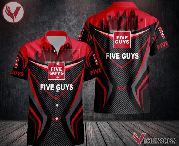 Five Guys Uniform Custom Clothes, Unique Gifts For Employee - Vesles2014s
