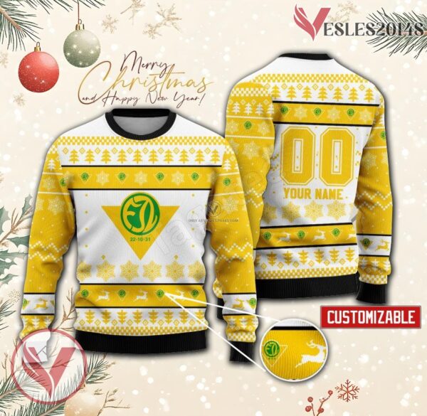 Fjellhammer Handball Custom Ugly Christmas Sweater, Unique Gift For Fans - Vesles2014s