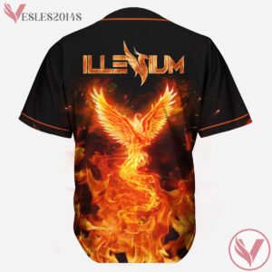 Flaming Phoenix Illenium Fire Rave Jersey - Vesles2014s