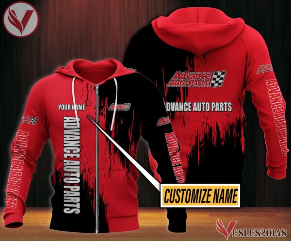 Fleece Advance Auto Parts Uniform Custom Clothes Style 2, Unique Gifts For Employee - Vesles2014s 2