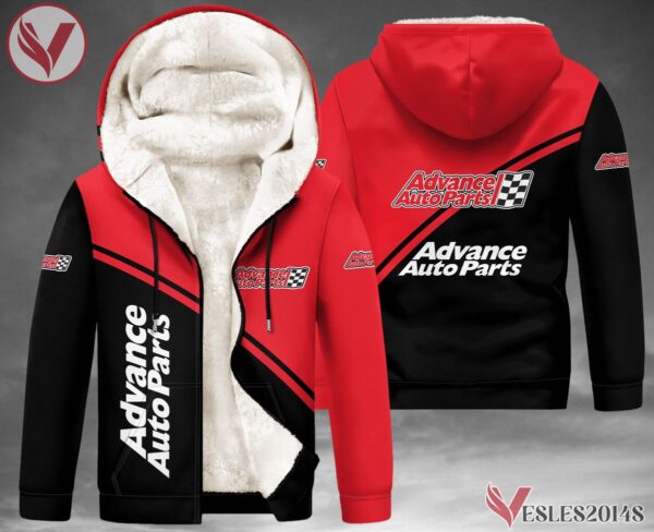 Fleece Advance Auto Parts Uniform Custom Clothes Style 4, Unique Gifts For Employee - Vesles2014s