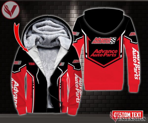 Fleece Advance Auto Parts Uniform Custom Clothes Style 5, Unique Gifts For Employee - Vesles2014s