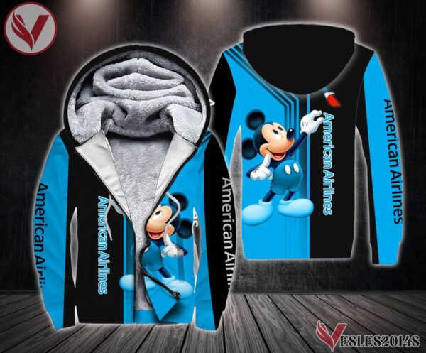 Fleece American Airlines Uniform Custom Clothes Style 1, Unique Gifts For Employee - Vesles2014s