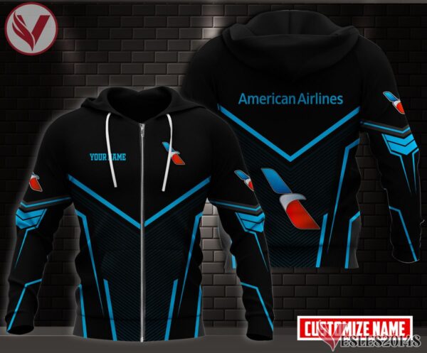 Fleece American Airlines Uniform Custom Clothes Style 2, Unique Gifts For Employee - Vesles2014s 2