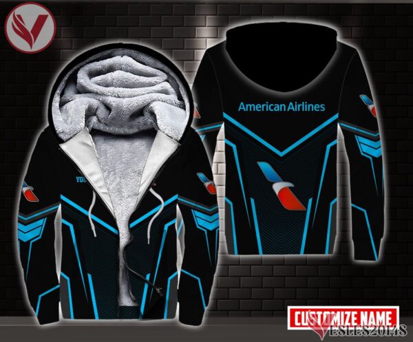 Fleece American Airlines Uniform Custom Clothes Style 2, Unique Gifts For Employee - Vesles2014s
