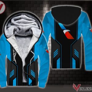 Fleece American Airlines Uniform Custom Clothes Style 3, Unique Gifts For Employee - Vesles2014s
