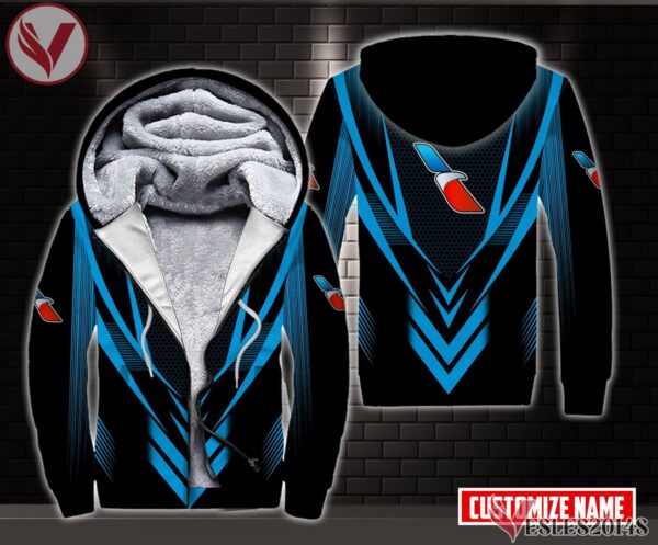 Fleece American Airlines Uniform Custom Clothes Style 6, Unique Gifts For Employee - Vesles2014s