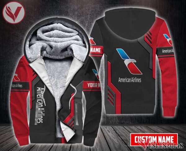 Fleece American Airlines Uniform Custom Clothes Style 8, Unique Gifts For Employee - Vesles2014s