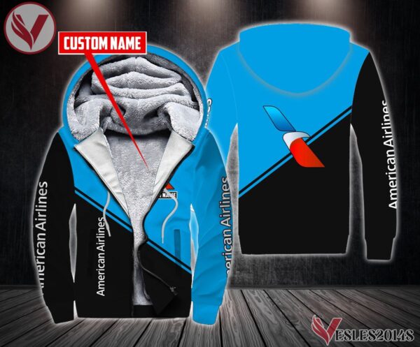Fleece American Airlines Uniform Custom Clothes, Unique Gifts For Employee - Vesles2014s