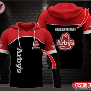 Fleece Arby's Uniform Custom Clothes Style 1, Unique Gifts For Employee - Vesles2014s 1