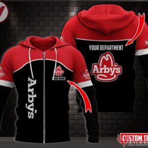 Fleece Arby's Uniform Custom Clothes Style 1, Unique Gifts For Employee - Vesles2014s 2