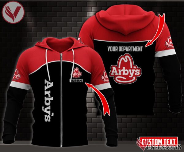 Fleece Arby's Uniform Custom Clothes Style 1, Unique Gifts For Employee - Vesles2014s 2