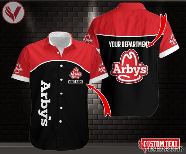 Fleece Arby's Uniform Custom Clothes Style 1, Unique Gifts For Employee - Vesles2014s 3