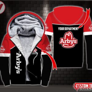 Fleece Arby's Uniform Custom Clothes Style 1, Unique Gifts For Employee - Vesles2014s