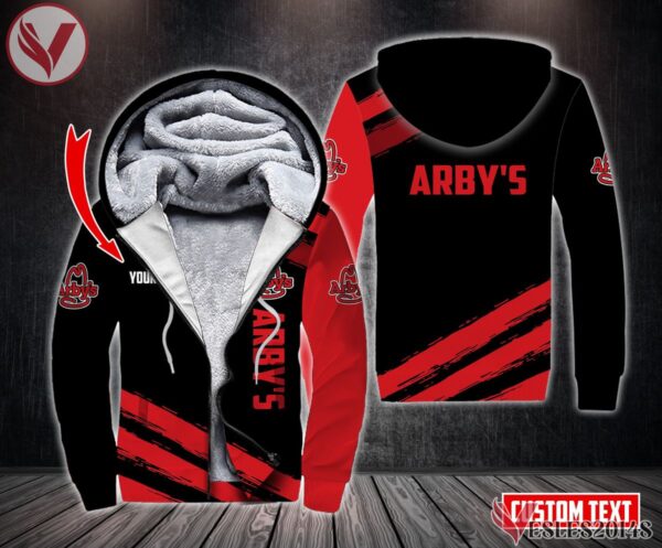 Fleece Arby's Uniform Custom Clothes, Unique Gifts For Employee - Vesles2014s