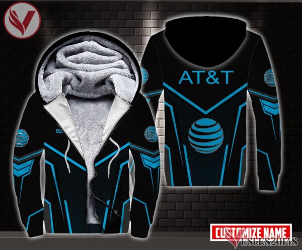 Fleece At&t Uniform Custom Clothes, Unique Gifts For Employee - Vesles2014s