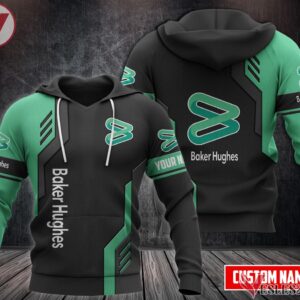 Fleece Baker Hughes Uniform Custom Clothes Style 1, Unique Gifts For Employee - Vesles2014s 1