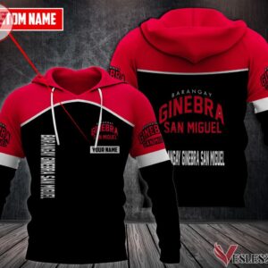 Fleece Barangay Ginebra San Miguel Uniform Custom Clothes, Unique Gifts For Employee - Vesles2014s 1