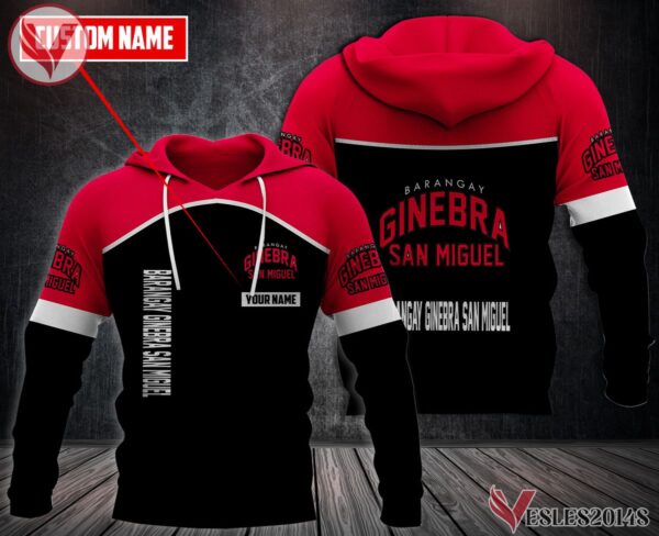 Fleece Barangay Ginebra San Miguel Uniform Custom Clothes, Unique Gifts For Employee - Vesles2014s 1
