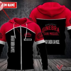 Fleece Barangay Ginebra San Miguel Uniform Custom Clothes, Unique Gifts For Employee - Vesles2014s 2
