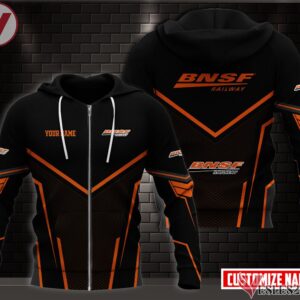 Fleece Bnsf Railway Uniform Custom Clothes, Unique Gifts For Employee - Vesles2014s 2