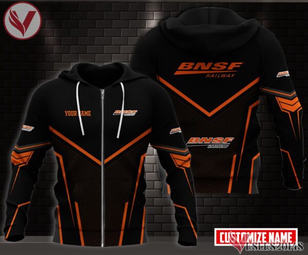 Fleece Bnsf Railway Uniform Custom Clothes, Unique Gifts For Employee - Vesles2014s 2