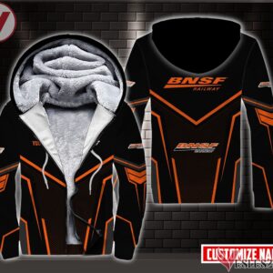 Fleece Bnsf Railway Uniform Custom Clothes, Unique Gifts For Employee - Vesles2014s