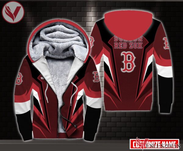 Fleece Boston Red Sox Uniform Custom Clothes, Unique Gifts For Employee - Vesles2014s