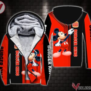 Fleece Burger King Uniform Custom Clothes, Unique Gifts For Employee - Vesles2014s