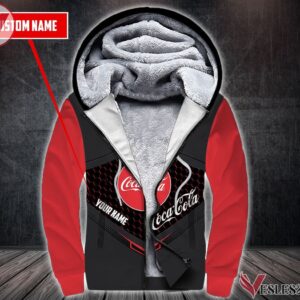 Fleece Coca-cola Uniform Custom Clothes, Unique Gifts For Employee - Vesles2014s