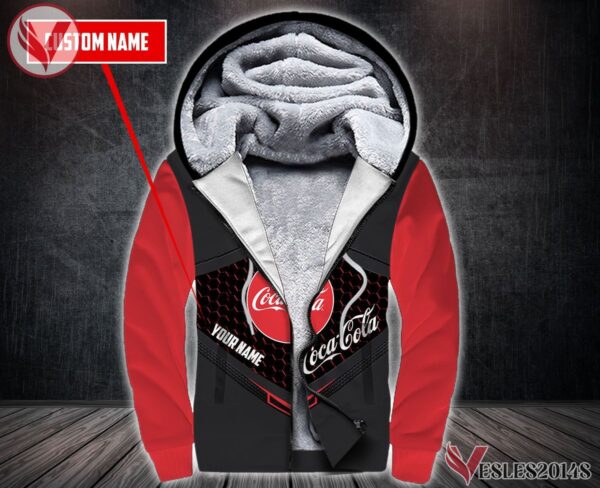 Fleece Coca-cola Uniform Custom Clothes, Unique Gifts For Employee - Vesles2014s