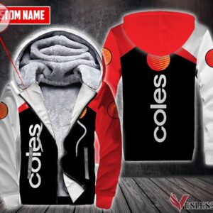 Fleece Coles Uniform Custom Clothes, Unique Gifts For Employee - Vesles2014s