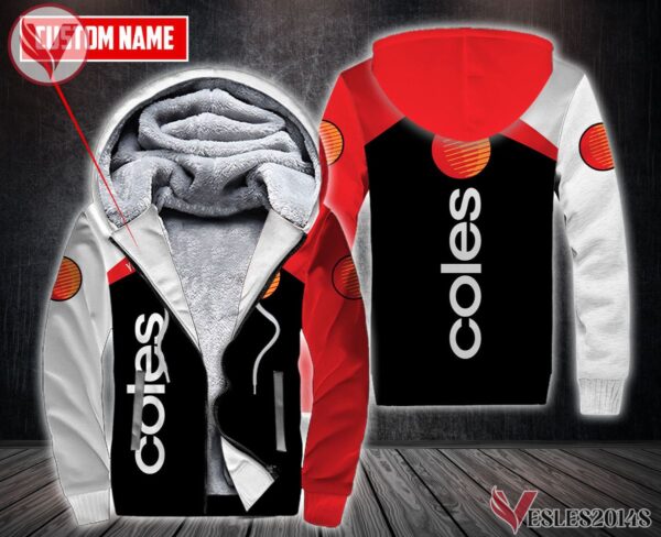 Fleece Coles Uniform Custom Clothes, Unique Gifts For Employee - Vesles2014s