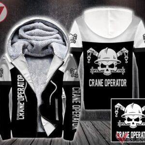 Fleece Crane Operator Uniform Custom Clothes, Unique Gifts For Employee - Vesles2014s