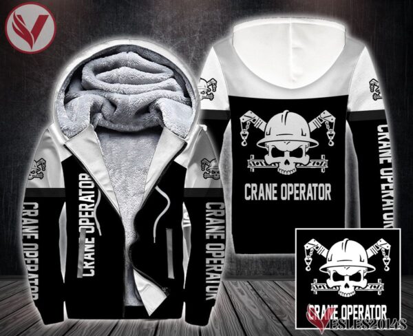 Fleece Crane Operator Uniform Custom Clothes, Unique Gifts For Employee - Vesles2014s