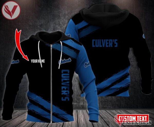 Fleece Culver's Uniform Custom Clothes, Unique Gifts For Employee - Vesles2014s 2