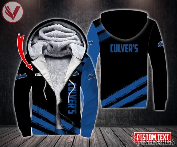 Fleece Culver's Uniform Custom Clothes, Unique Gifts For Employee - Vesles2014s
