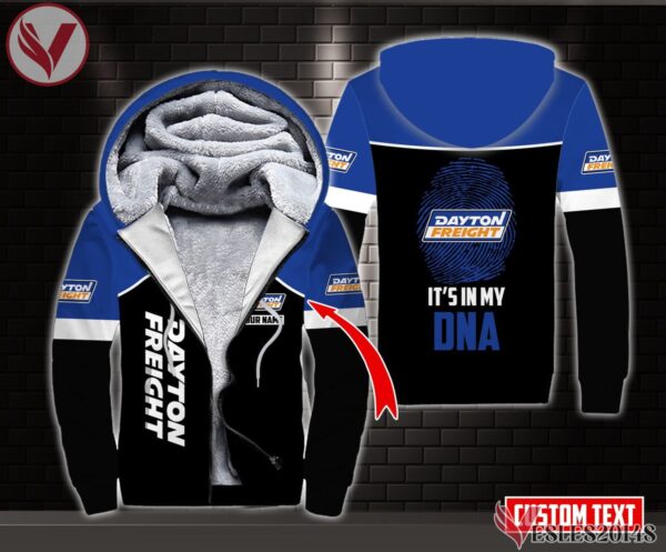 Fleece Dayton Freight Lines Uniform Custom Clothes Style 2, Unique Gifts For Employee - Vesles2014s