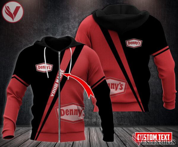 Fleece Denny's Uniform Custom Clothes, Unique Gifts For Employee - Vesles2014s 2