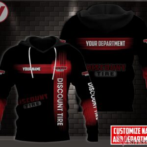 Fleece Discount Tire Uniform Custom Clothes, Unique Gifts For Employee - Vesles2014s 1
