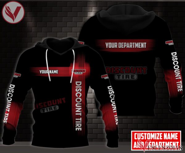 Fleece Discount Tire Uniform Custom Clothes, Unique Gifts For Employee - Vesles2014s 1