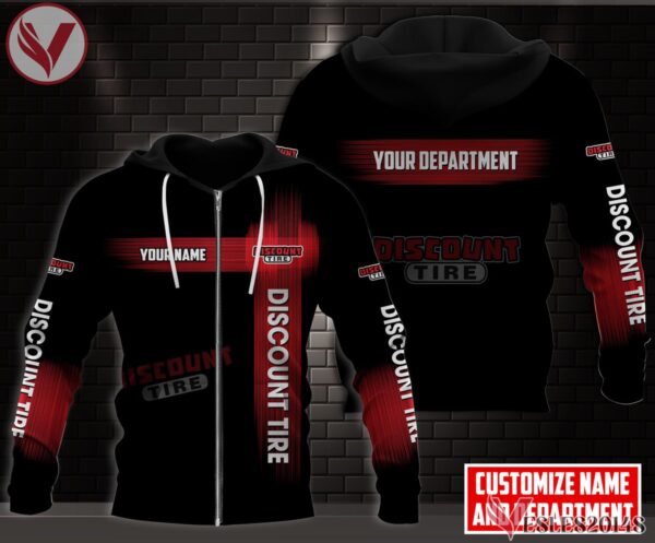 Fleece Discount Tire Uniform Custom Clothes, Unique Gifts For Employee - Vesles2014s 2
