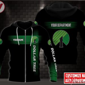 Fleece Dollar Tree Uniform Custom Clothes Style 1, Unique Gifts For Employee - Vesles2014s 2