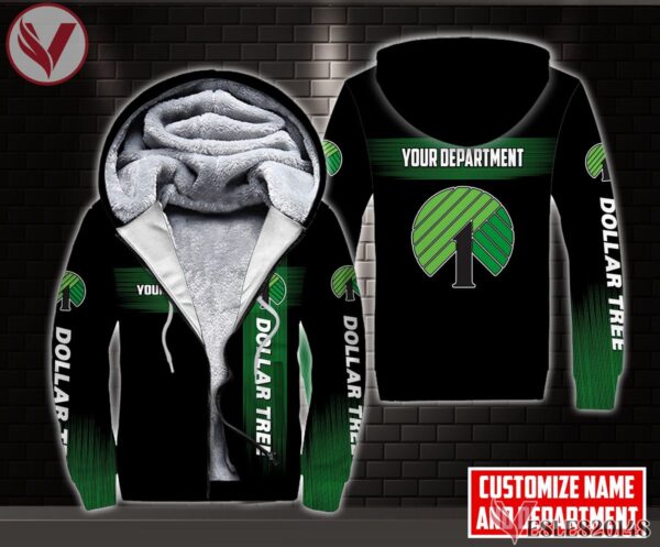 Fleece Dollar Tree Uniform Custom Clothes Style 1, Unique Gifts For Employee - Vesles2014s
