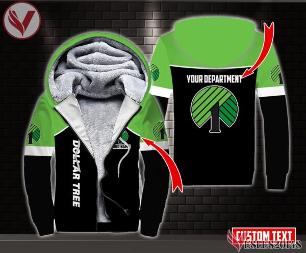 Fleece Dollar Tree Uniform Custom Clothes, Unique Gifts For Employee - Vesles2014s