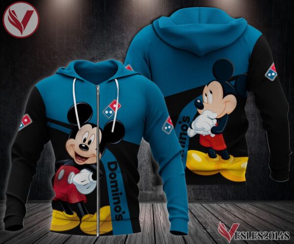 Fleece Domino's Pizza Uniform Custom Clothes Style 1, Unique Gifts For Employee - Vesles2014s 2