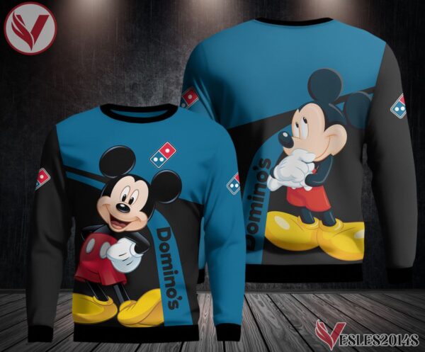 Fleece Domino's Pizza Uniform Custom Clothes Style 1, Unique Gifts For Employee - Vesles2014s 3